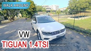 Part 1  2019 Volkswagen Tiguan 14TSI Highline  Malaysia POV Walk Around [upl. by Ilil]