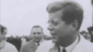 October 20 1962  President Kennedy leaving Chicago with a cold during the Cuban Missile Crisis [upl. by Sitruc842]