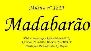 Música nº 1219Madabarão [upl. by Arinaid]