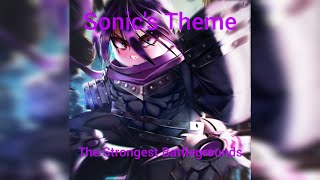 Sonic Theme  The Strongest Battlegrounds [upl. by Andie]