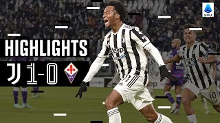 Juventus 10 Fiorentina  Cuadrado’s lastgasp winner downs Fiorentina  Serie A Highlights [upl. by Anis]