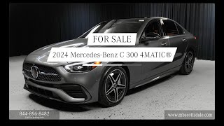 New 2024 MercedesBenz CClass C 300 4MATIC® Sedan MB of Scottsdale AZ [upl. by Lonergan]