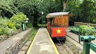 A Visit to The Shipley Glen 20 Inch Gauge Funicular Cable Tramway Saltaire 03072022 [upl. by Venita]