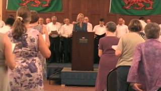 Welsh Hymn Aberystwyth at Gymanfa Ganu at Festival of Wales [upl. by Sufur745]