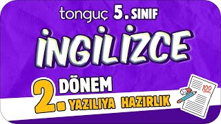 5Sınıf İngilizce 2Dönem 2Yazılıya Hazırlık 📑 2024 [upl. by Melliw]