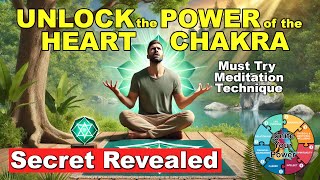 Unlock the Power of the Heart Chakra  Meditation Explained [upl. by Aisorbma]