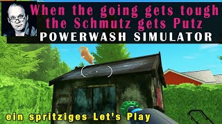 Mit Druck gegen Dreck – POWERWASH SIMULATOR ein erstes Let’s Play [upl. by Eellehs]