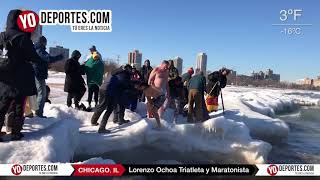 Lorenzo Ochoa Chicago Polar Plunge 2018 [upl. by Gnart487]