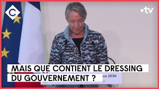 Col roulé doudoune… les tendances hiver 2022 de l’Élysée  L’ABC  C à vous  28092022 [upl. by Norabel]