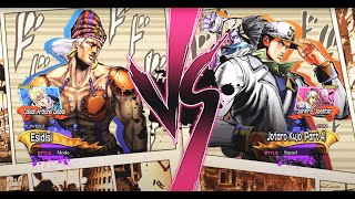 quotEsidisi vs Jotaro Kujo  JoJos Bizarre Adventure AllStar Battle R PS5 Gameplayquot [upl. by Pliam]