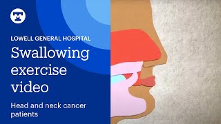 Swallowing Exercise Video for Head and Neck Cancer Patients [upl. by Janeta]