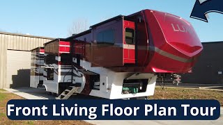 Front Living Fifth Wheel The Luxe 44FL ELITE [upl. by Weidar]