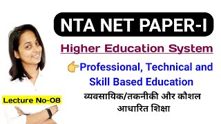 Professional Technical and Skill Based Education for NTA NET 2021  Dkguru Tutorial [upl. by Thgiled682]