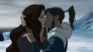 TOP 10 KORRASAMI MOMENTS IN THE LEGEND OF KORRA [upl. by Esilahs]