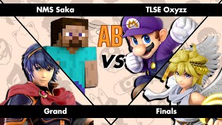 Aubracket Grand Finale Saka Steve Marth Vs Oxyzz Cloud Mario Megaman [upl. by Yeslek119]