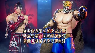 Tekken 8 Gameplay All Characters [upl. by Demetre]