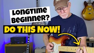 TIPS FOR AN OLDER Or Longtime Beginner Guitar Player [upl. by Johnna]