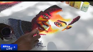 Kenyas art scene flourishes as young talent and middleclass consumers drive interest [upl. by Yarak]