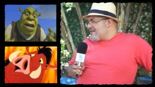 Mauro Ramos dubla Pumba e Shrek [upl. by Losse]