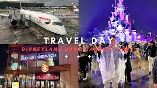 Disneyland Paris  Travel Day  LHRCDG  January 2023 [upl. by Kori]