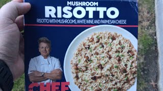 Chef Gordon Ramsays Mushroom Risotto Meal Review [upl. by Enra398]