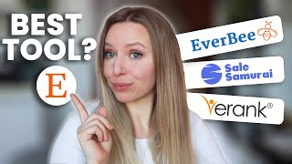 Which Etsy SEO tool is the BEST What to use for advanced Etsy Research Erank SaleSamurai or Everbee [upl. by Trebuh]