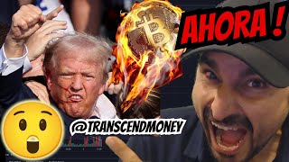 💥 ¡Intento Asesinato Donald Trump ¿1er Presidente Bitcoin 🔍💥 Análisis de Bitcoin Ethereum Solana [upl. by Coreen]