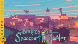 Diaries of a spaceport janitor  a weird yet fascinating colorful and futuristic adventure [upl. by Aldo]