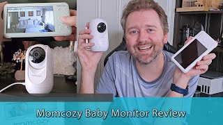 Momcozy Baby Monitor and Camera with Night Vision Review [upl. by Enilorak135]