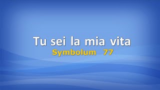 Tu sei la mia vita Symbolum 77 con testo [upl. by Abagael933]