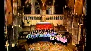 Woodroffe School Madrigal Group 1982 Exeter Cathedral Christmas [upl. by Giaimo139]