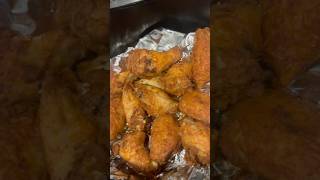 Crispy Air Fryer Wings 🍗 food recipe cooking airfryer shorts yummy [upl. by Klemens]