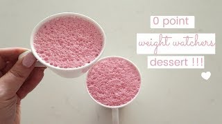 Weight Watchers Freestyle 0 Point Dessert Recipe FLUMMERY [upl. by Dott]