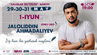 Jaloliddin Ahmadaliyev  Biz ham bir yashasak maylimi nomli konsert dasturi 2023yil [upl. by Ydnyl]