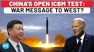 Chinas FirstIn40Years Missile Test A PreWar Message To West  ICBM  USA  Taiwan [upl. by Duwe]