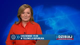 Danuta Holecka poprowadzi główne wydanie informacyjne w Telewizji Republika ZOBACZ [upl. by Ahsied]