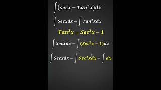 integral trigonométrica usando identidades integral de secxtan2xdx [upl. by Maxwell483]