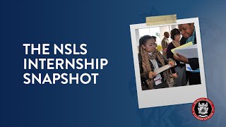 A Day in the Life of an NSLS Intern [upl. by Rufus883]