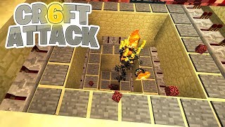 Blaze Farm im Nether bauen  Minecraft Craft Attack 6 24  SparkofPhoenix [upl. by Ahsimik]