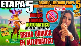 ETAPA 5 DE LA BRUJA ONIRICA  AUTOMATICO FACIL  DESAFIO LIMITADO SALVAR SUEÑOS  LORDS MOBILE 2024 [upl. by Sawyer]