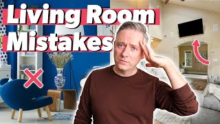 Living Room Design Mistakes And How to Fix Them [upl. by Arlina732]