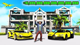 GASTANDO 1000000000 en GTA 5 [upl. by Allehs]