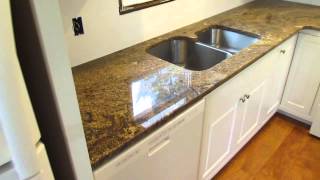 Custom Juparana Tier Granite Countertop Installed [upl. by Lorrad]