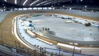 London 2012 Olympics Velodrome timelapse video [upl. by Lilias719]