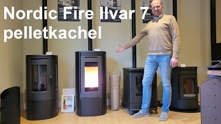 Pelletkachel Nordic Fire Ilvar 7 instructies en aansteken [upl. by Pitchford]