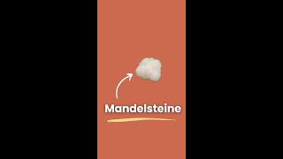 Das sind Mandelsteine l DERMAFY shorts [upl. by Chipman]