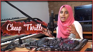 Sia  Cheap Thrills Cover By Ansha Zakir Tiktok Trending [upl. by Latton]