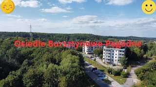 Osiedle BursztynowePogodne okiem ptaka lot krajobraz drone osiedle landscape [upl. by Turro305]