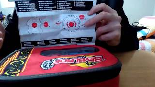 Beyblade Metal Fusion Battle Gear Dark Gasher  Gear pack Dark Cancer Hasbro Unboxing amp Review [upl. by Northington739]