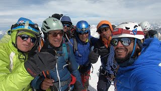 20240804 Monte Bianco via normale francese dal Rifugio Tête Rousse [upl. by Evonne]